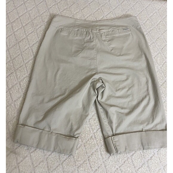 Vintage Woolrich Women’s Beige Shorts Front/back Pockets Size 10 - Picture 7 of 14